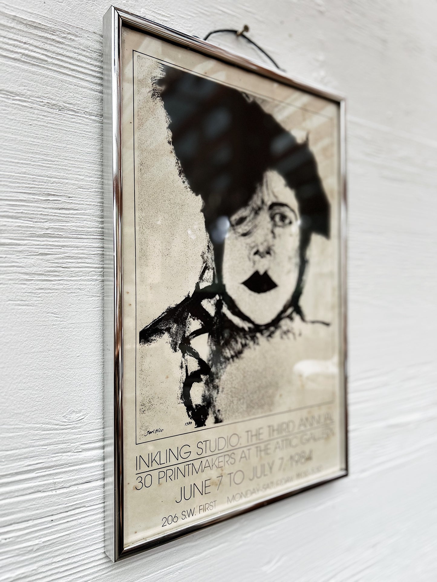 Vintage Print Exhibit Poster