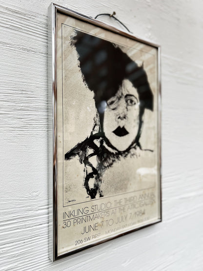 Vintage Print Exhibit Poster