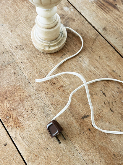 Antique Marble Lamp
