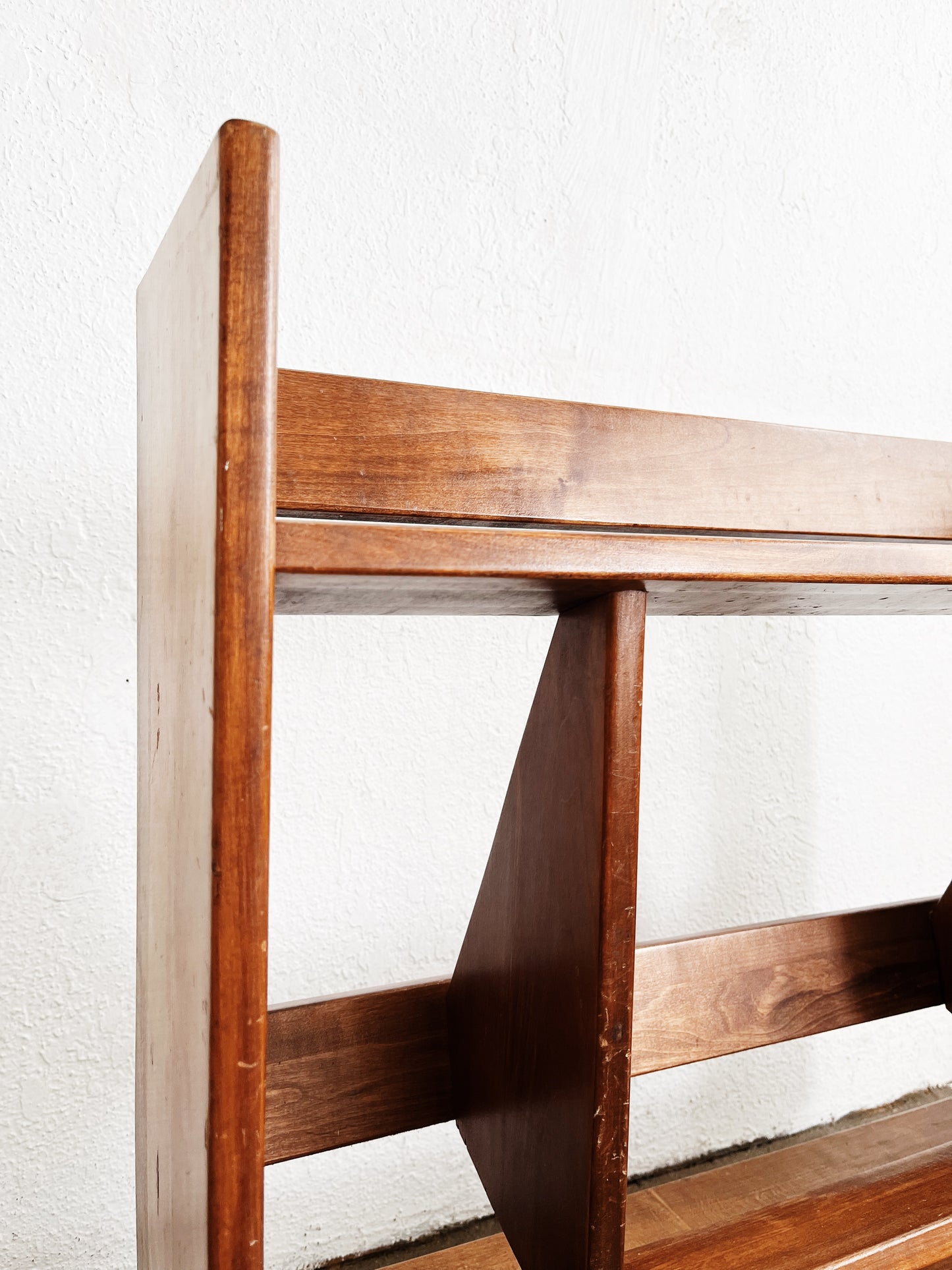 Mid Century Book Rack or Shelf