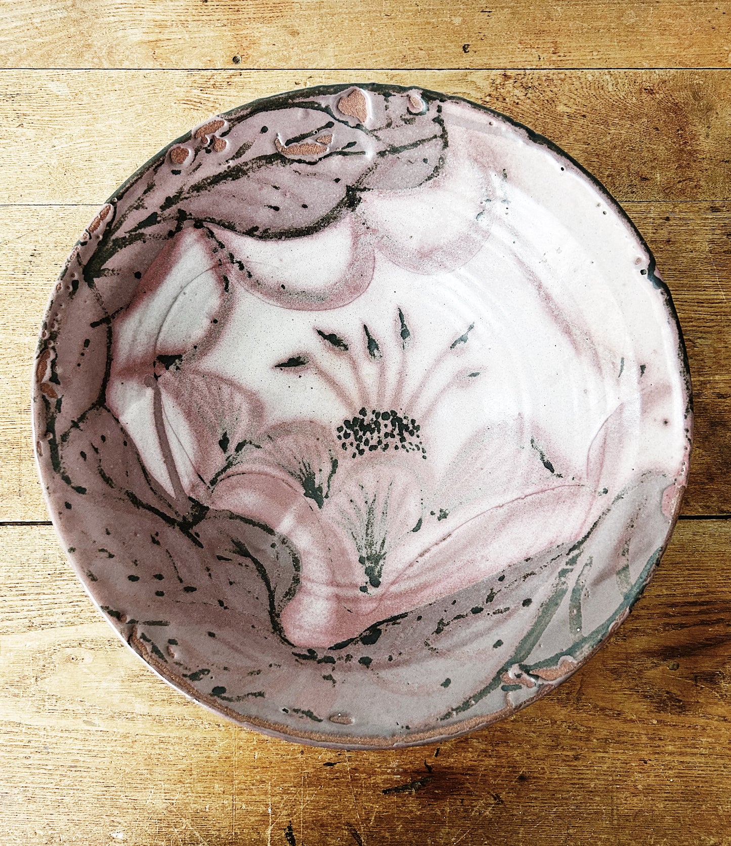 Large Handmade Pottery Bowl
