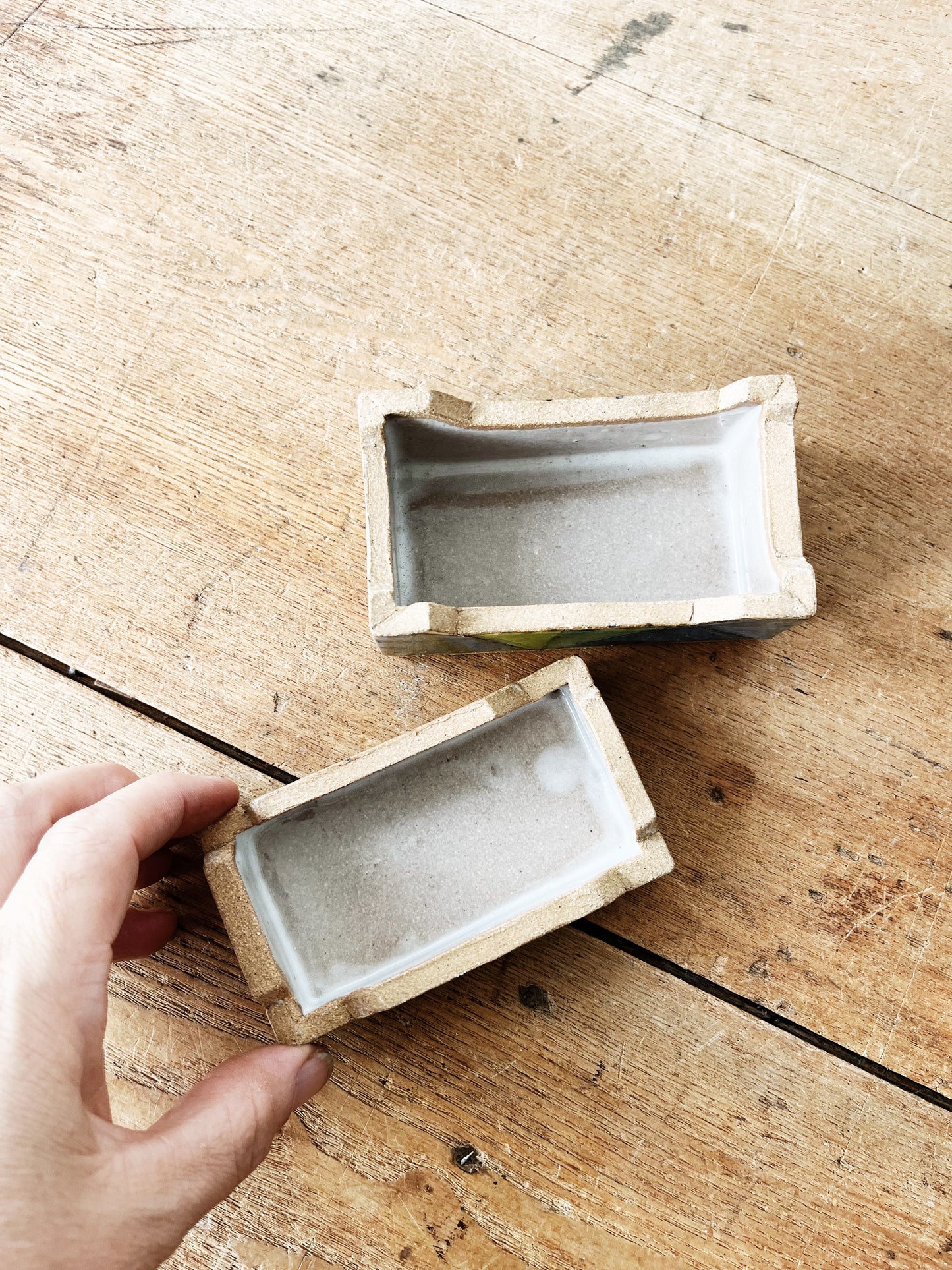Handmade Ceramic Trinket Box