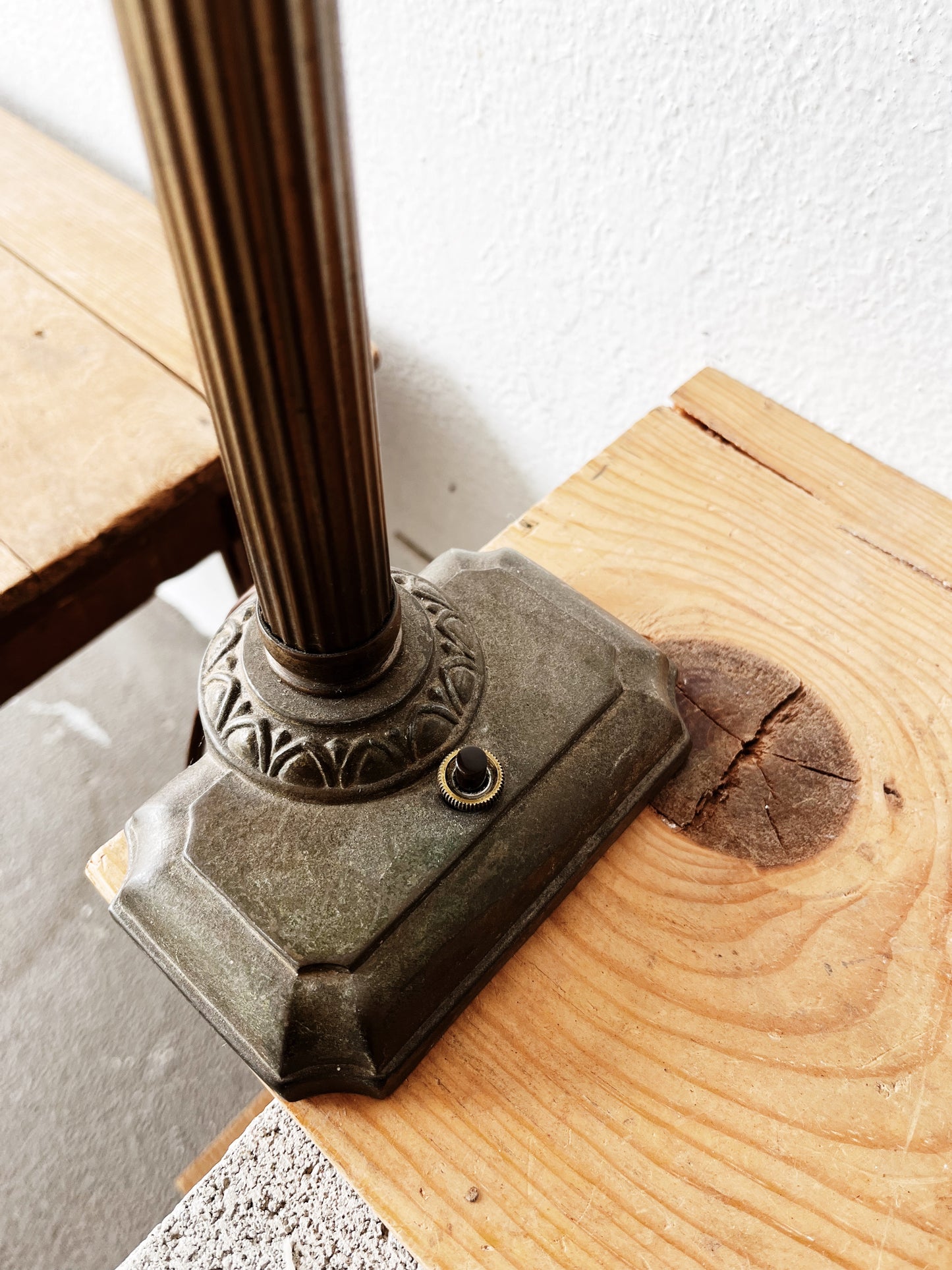Antique Swing Arm Lamp