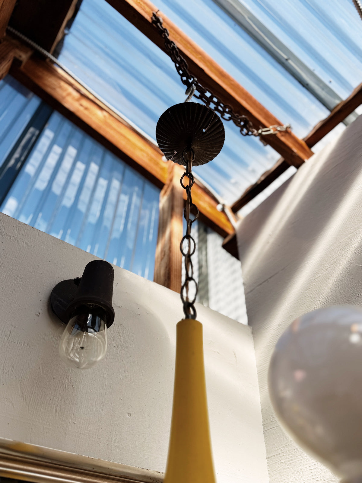 Sunny Yellow Chandelier