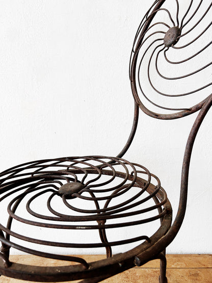 Artisan Made Iron Chair
