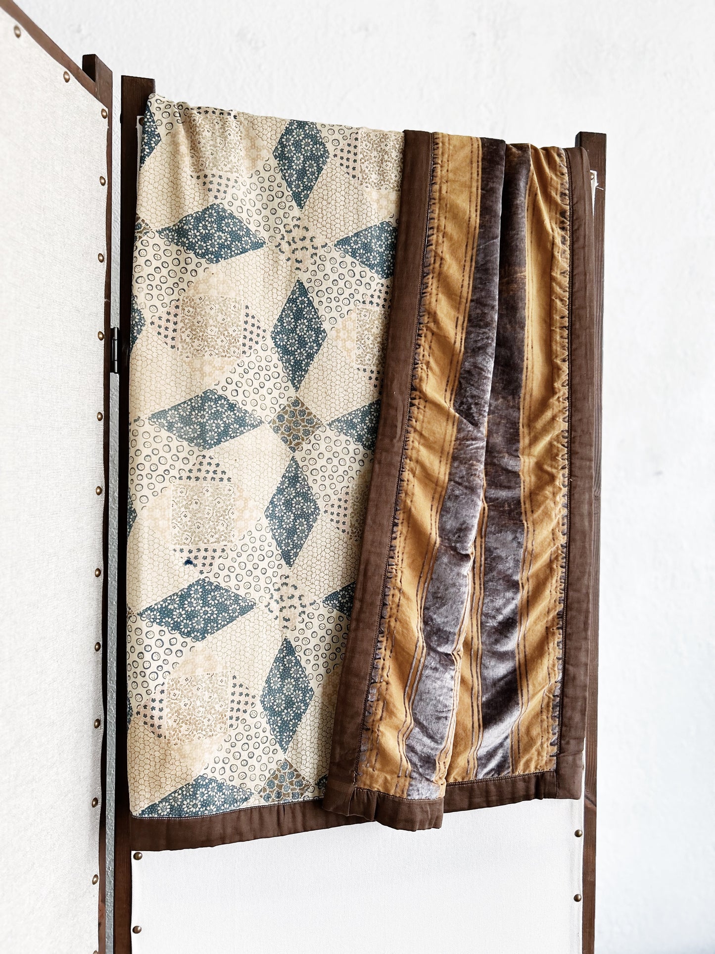 Antique Silk Quilt