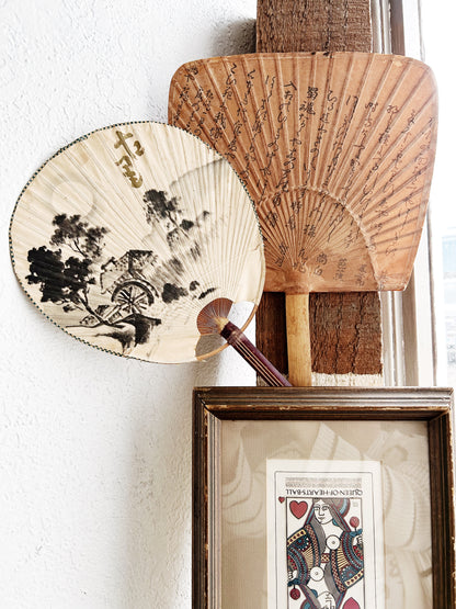 Vintage Paper Fan