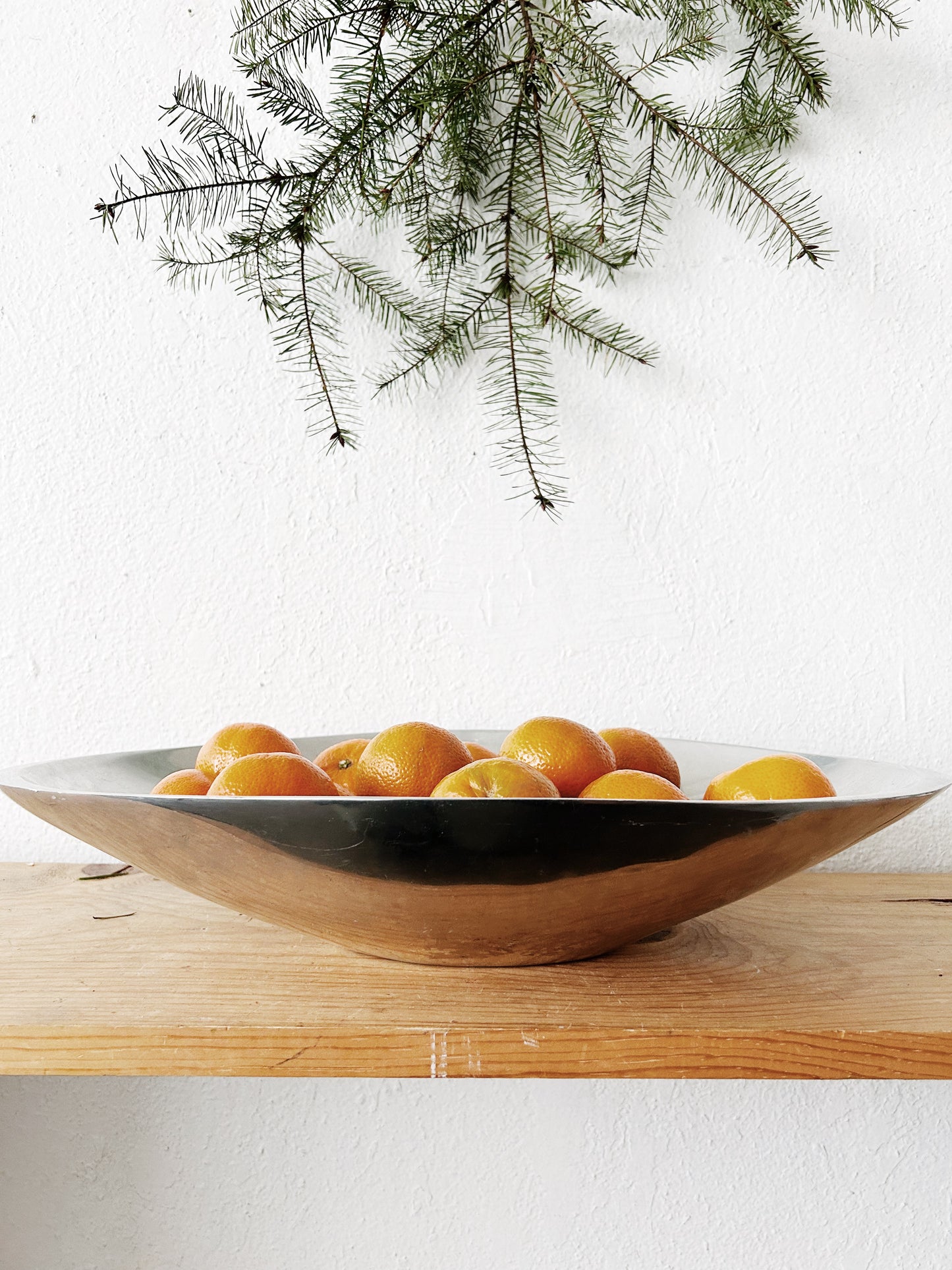 Vintage Nambe Silver Oval Bowl