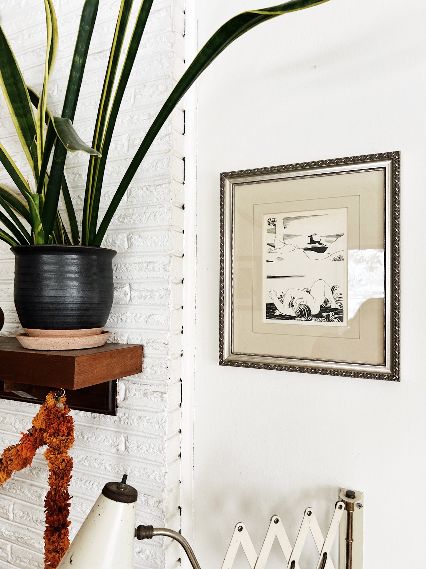 Rockwell Kent Framed Antique Print