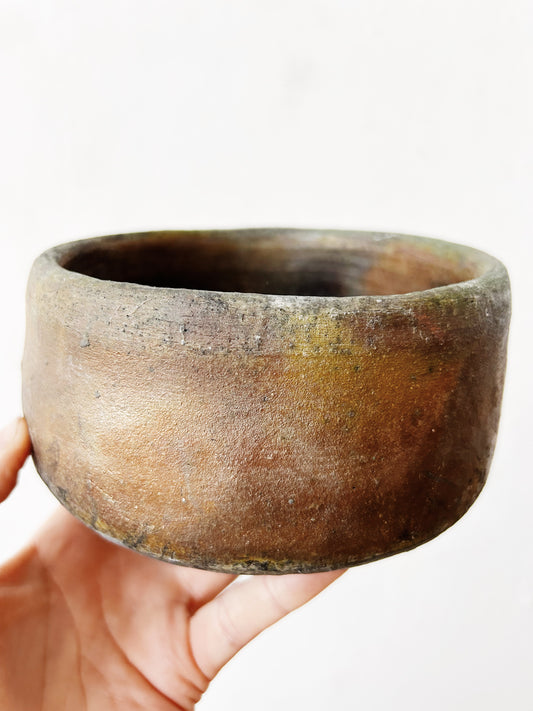 Vintage Raku Planter