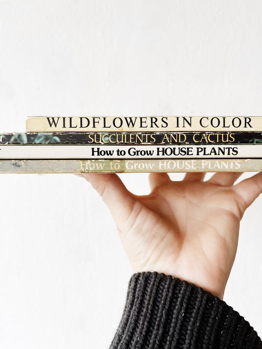 Lot of Four Vintage Garden Books