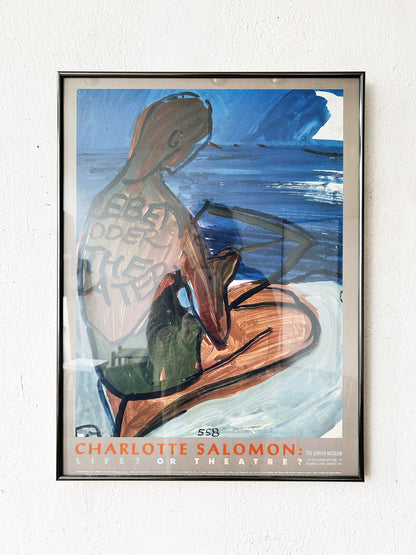 Vintage Charlotte Salomon Exhibit Poster