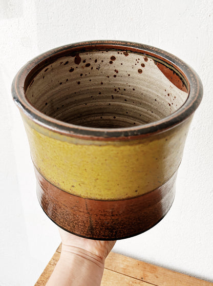 Vintage Jerry Glenn Ceramic Crock