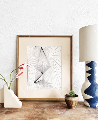 Rebecca Boraz Ceramic Lamp