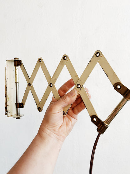 Mid Century Scissor Lamp