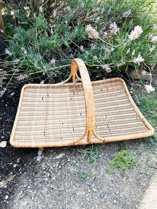Vintage Harvest Basket