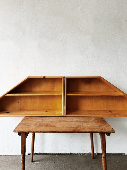 Handmade Trapezoid Shelf