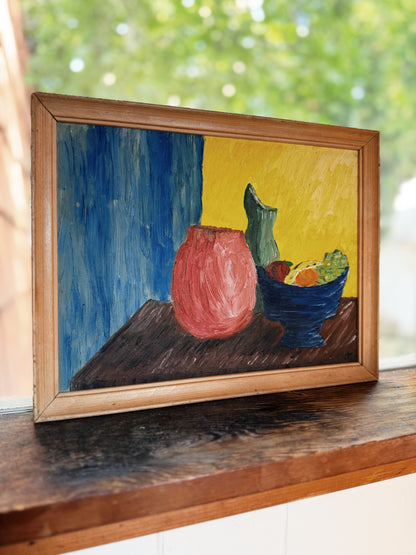 Vintage Still Life Painting