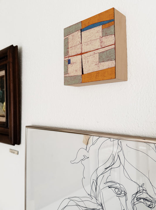 Hard Edge Abstract Painting