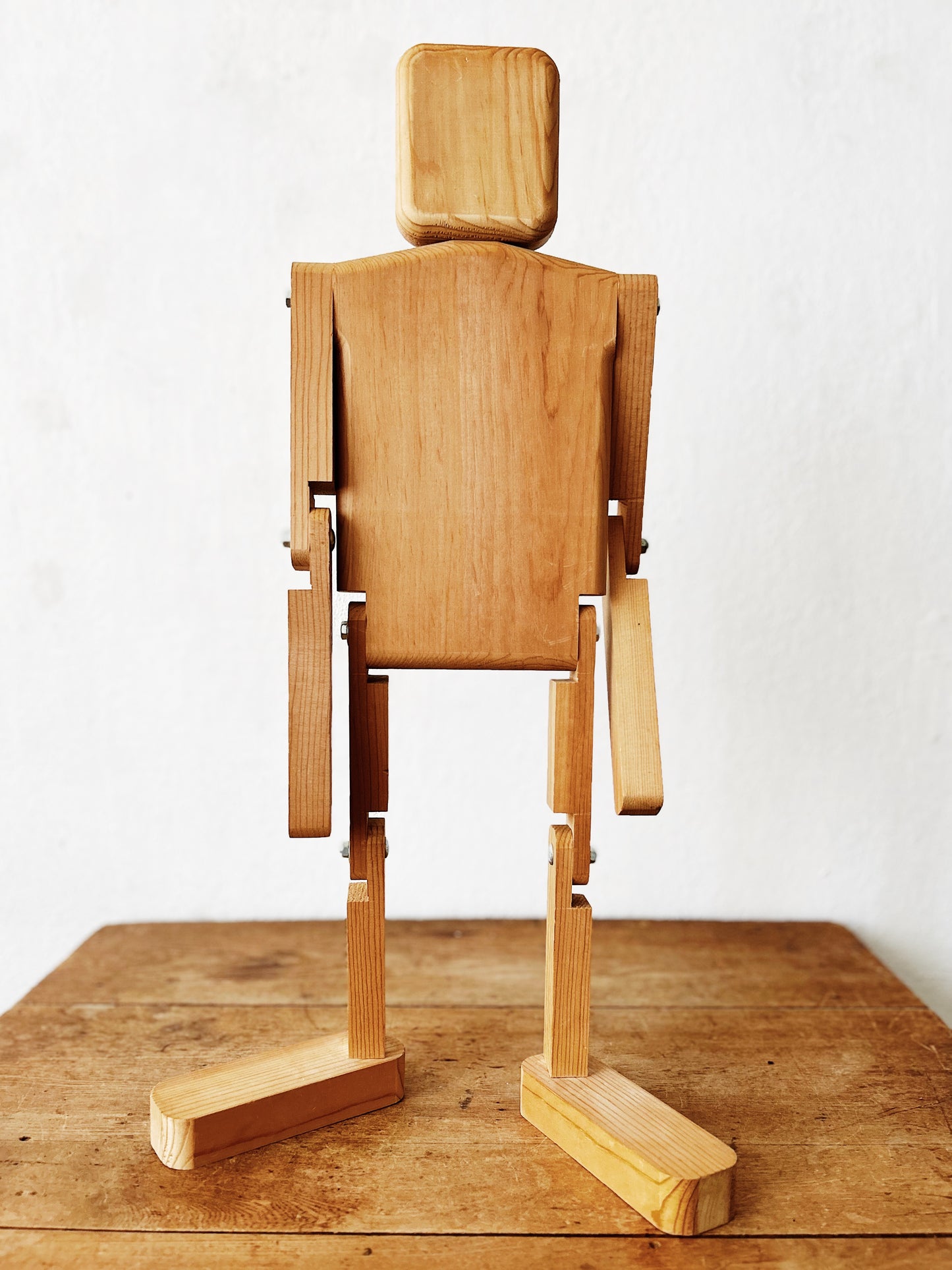 Vintage Modernist Wood Mannequin
