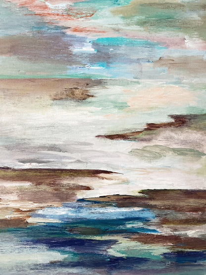Mid Century Abstract Expressionist Painting