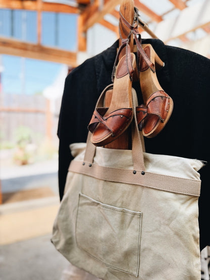 Vintage Bare Traps Leather Sandals