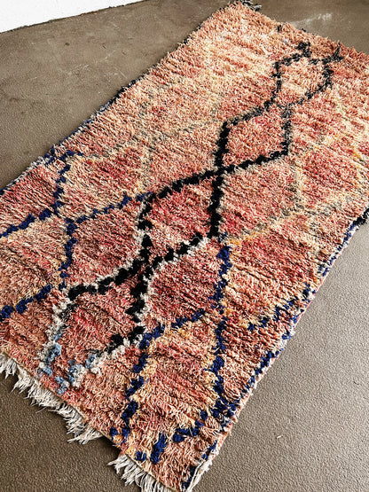 Vintage Moroccan Wool Rug