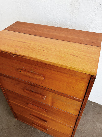 Vintage Wood Dresser
