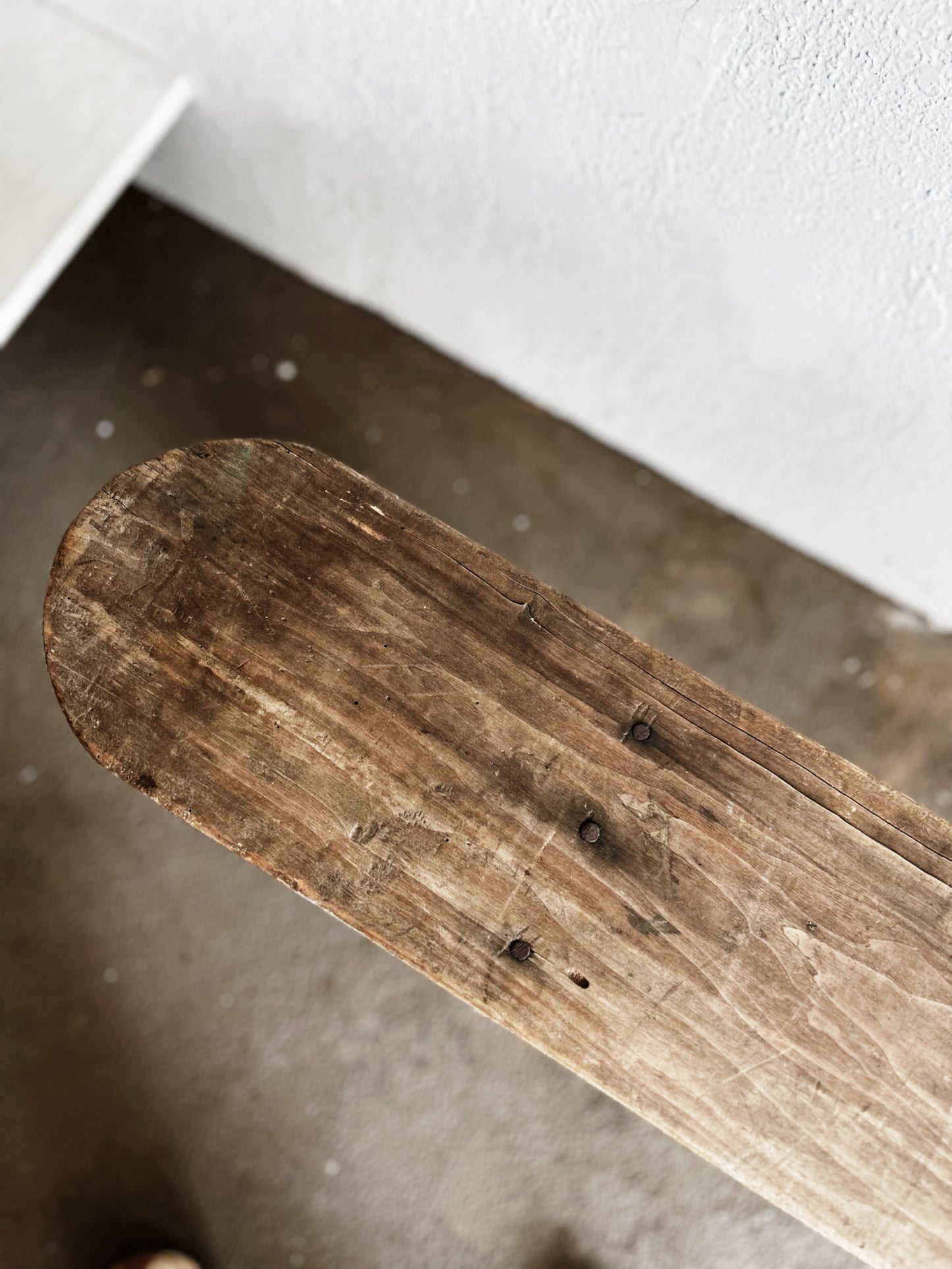 Primitive Wood Bench