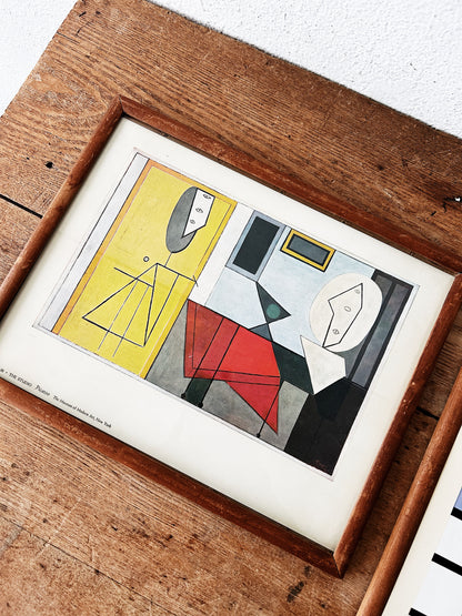 Mid Century Original Modern Art Print
