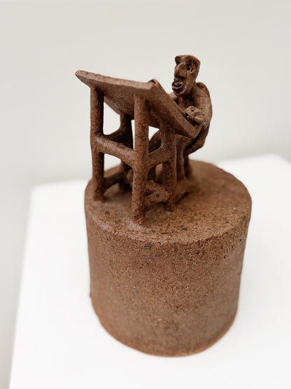 Vintage Stoneware Sculpture