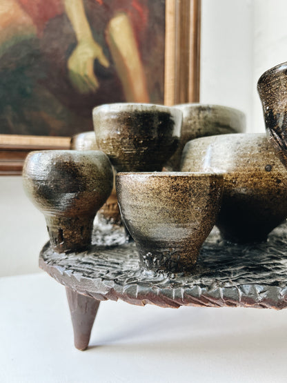 Vintage Brutalist Vessel