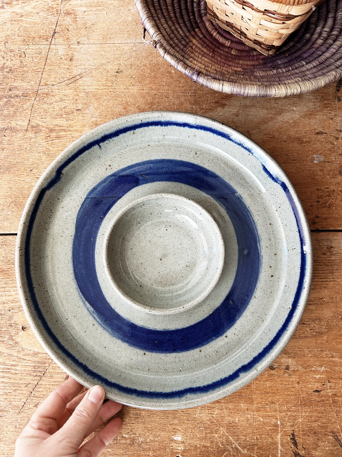 Vintage Ceramic Chip ‘n Dip