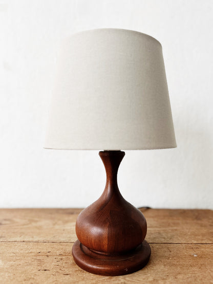 Vintage Teak Lamp