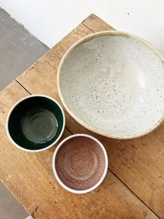 Studio Pottery Bowl Set