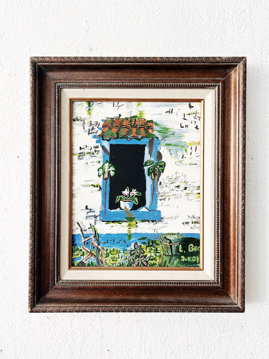 La Ventana, Original Framed Painting