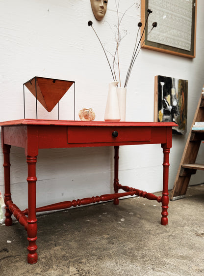 Antique Low Console Table