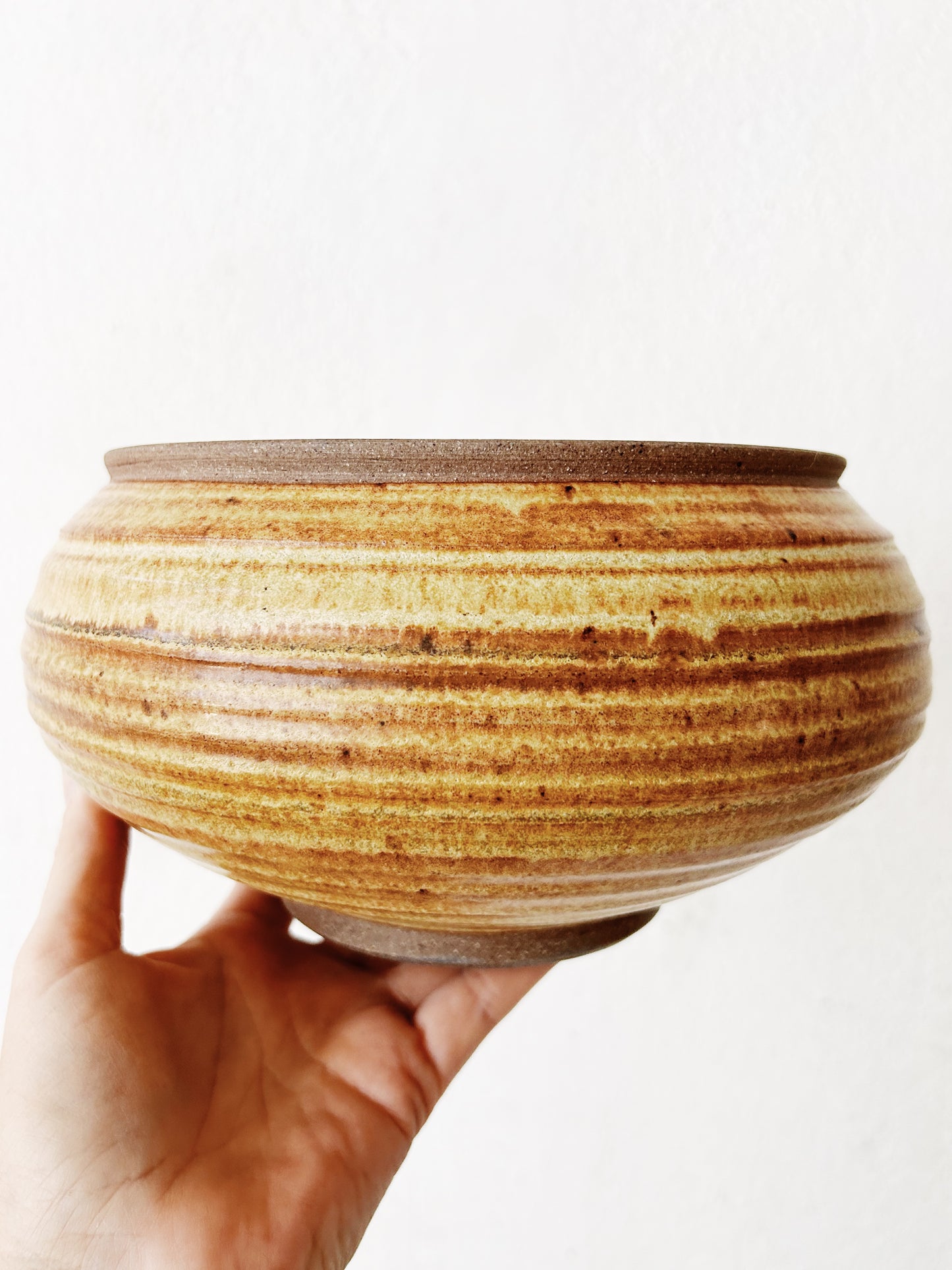 Vintage Studio Pottery Serving Bowl or Planter