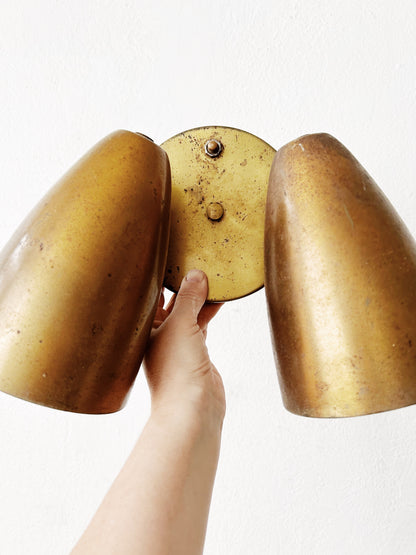 Mid Century Double Sconce