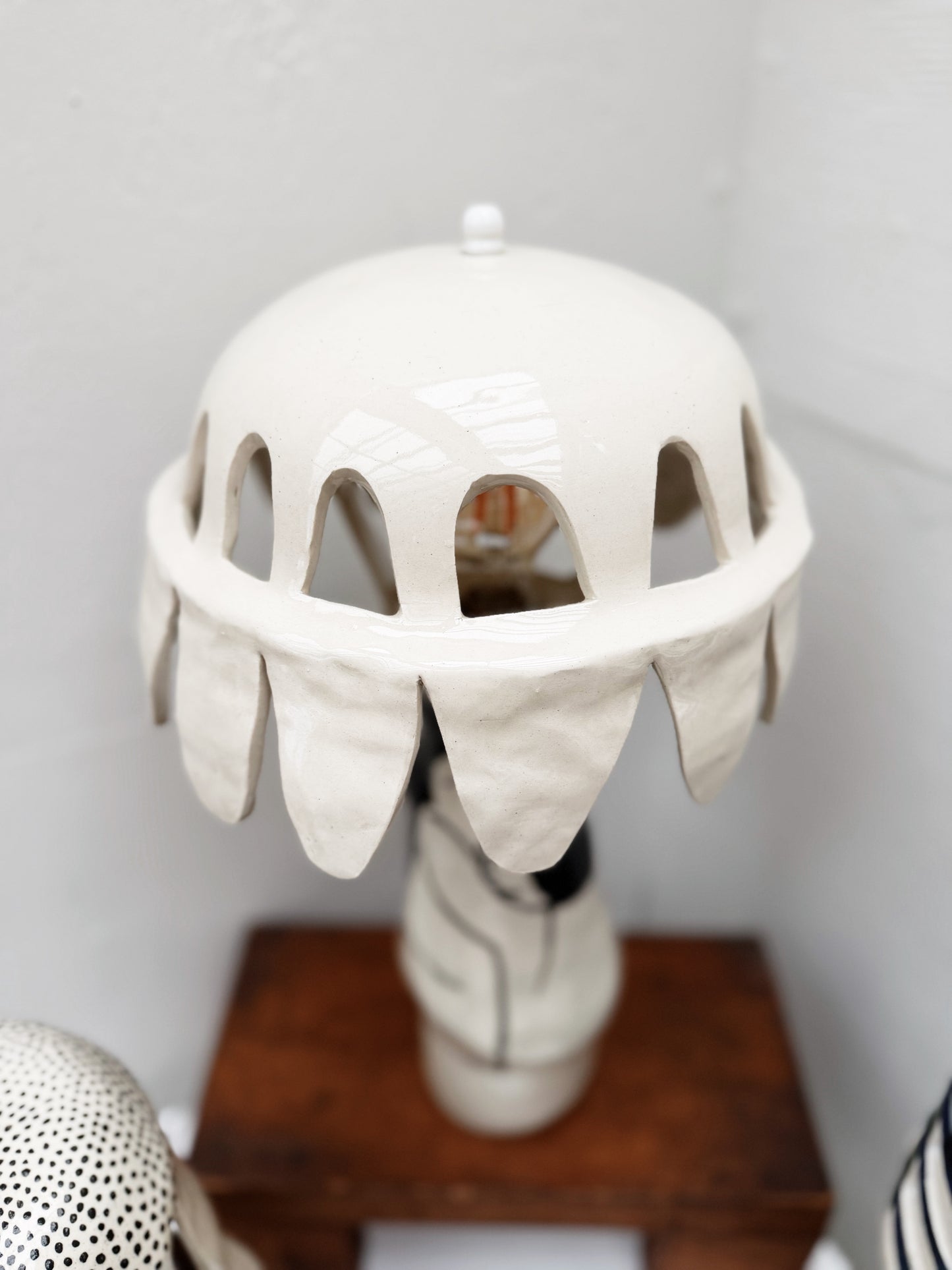 Rebecca Boraz Ceramic Lamp