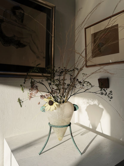 Postmodern Murano Scavo Vase