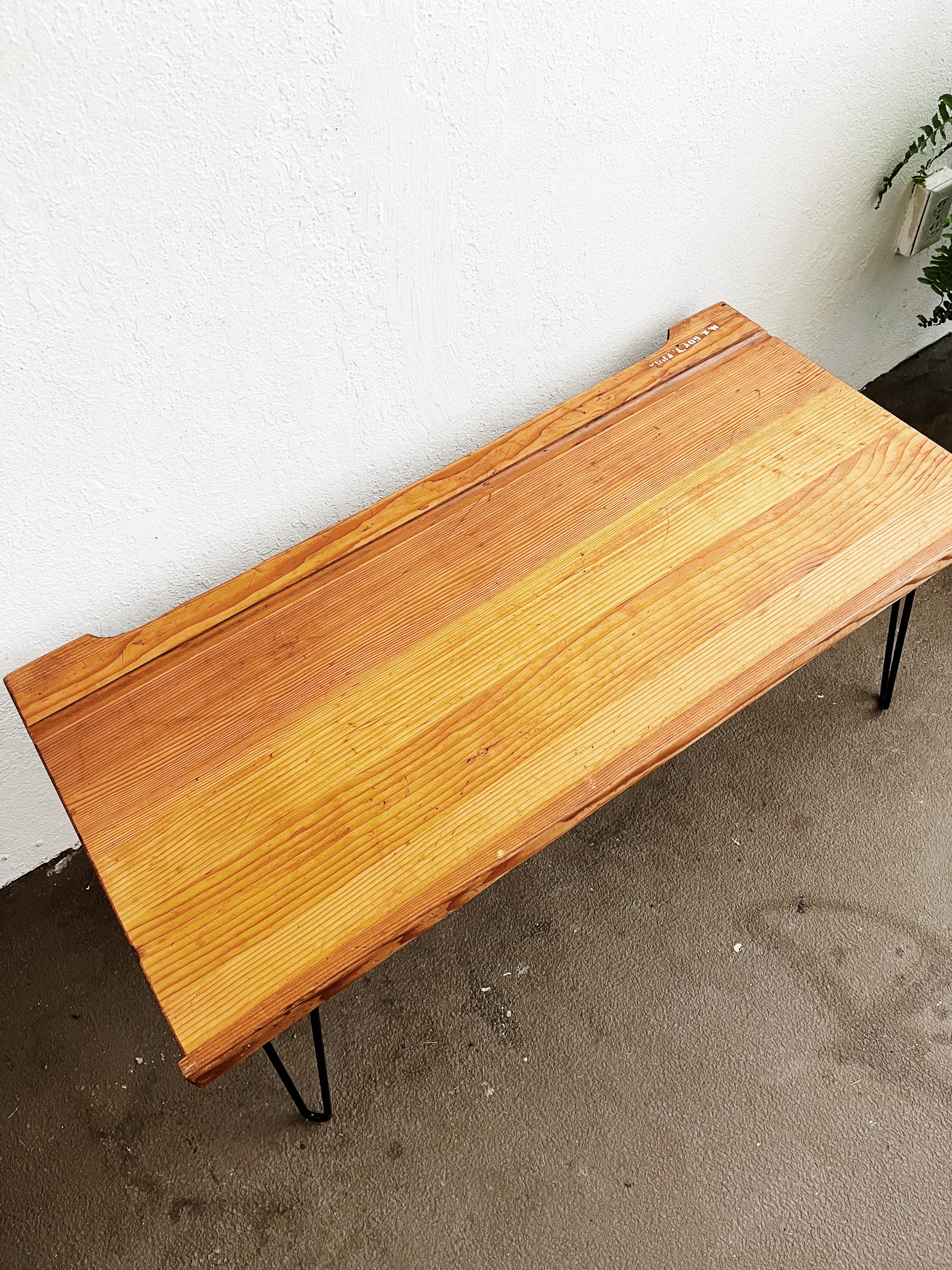 Vintage Hairpin Bench - Thumbnail 5