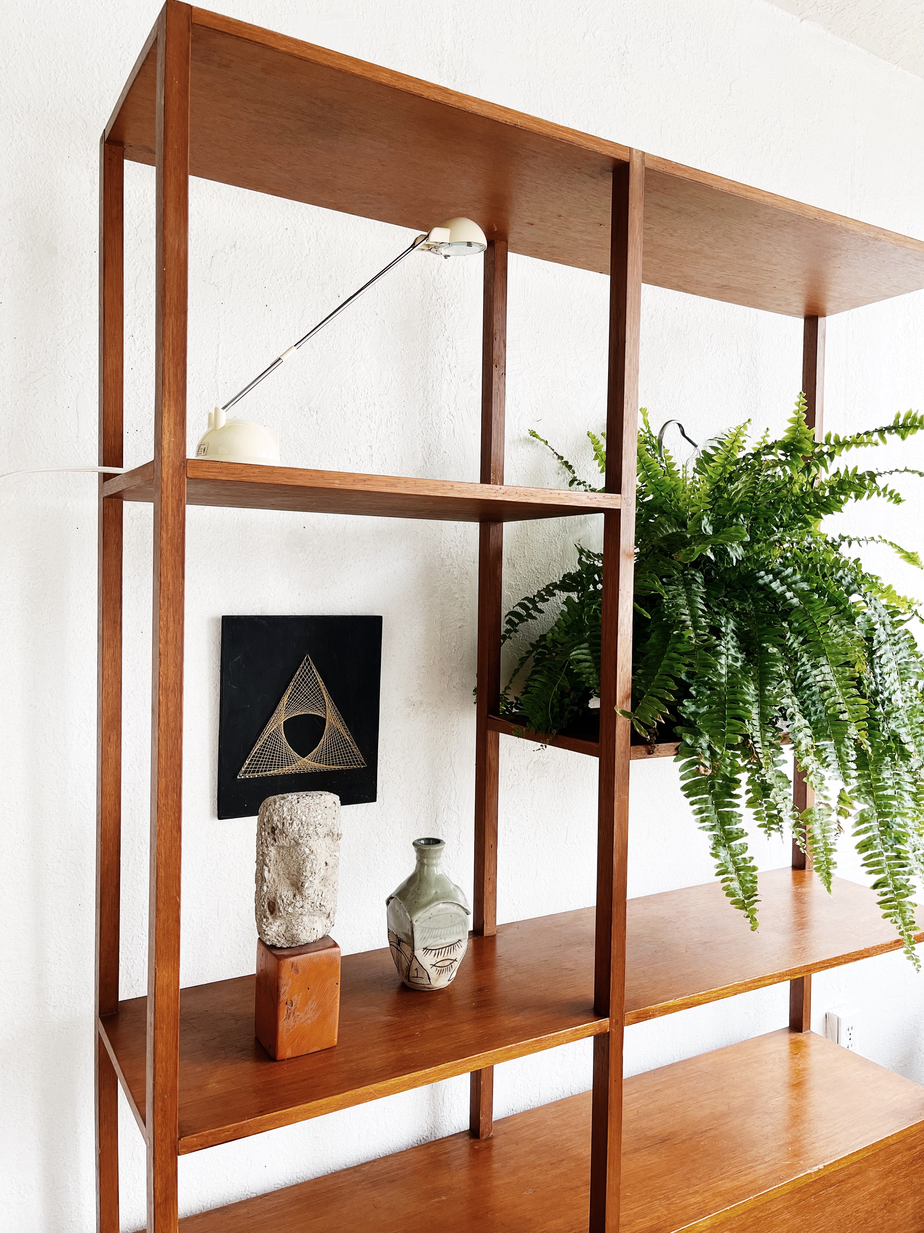 Mid Century Room Divider Shelf - Thumbnail 3