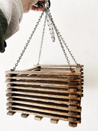 Handmade Folk Hanging Planter