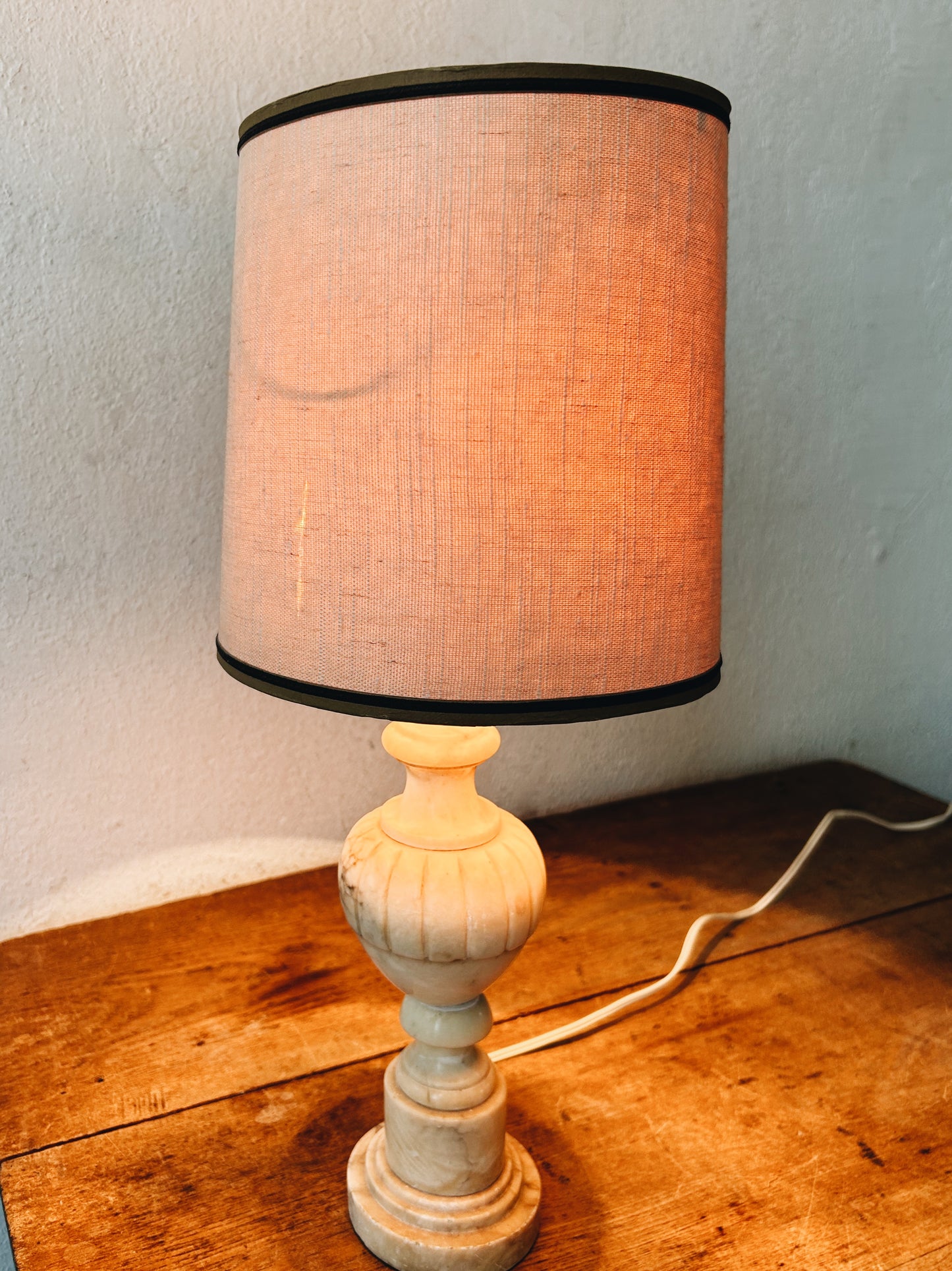 Antique Marble Lamp