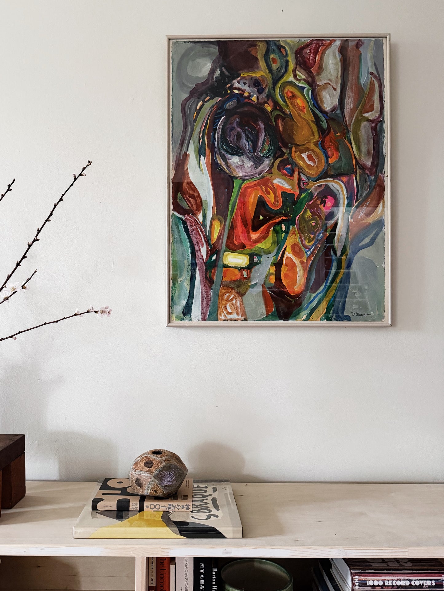 Original Dale Schmidt Mixed Media Painting