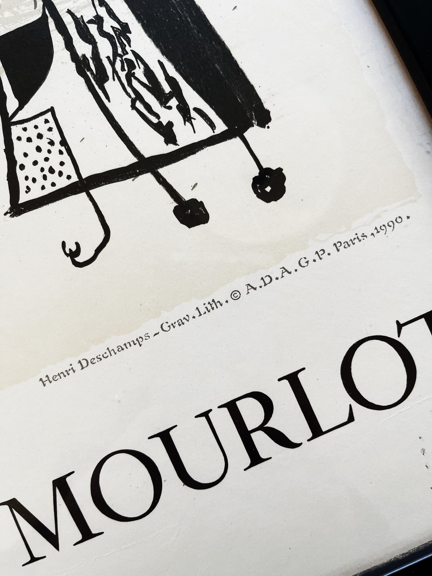 Joan Miro Vintage French Lithograph