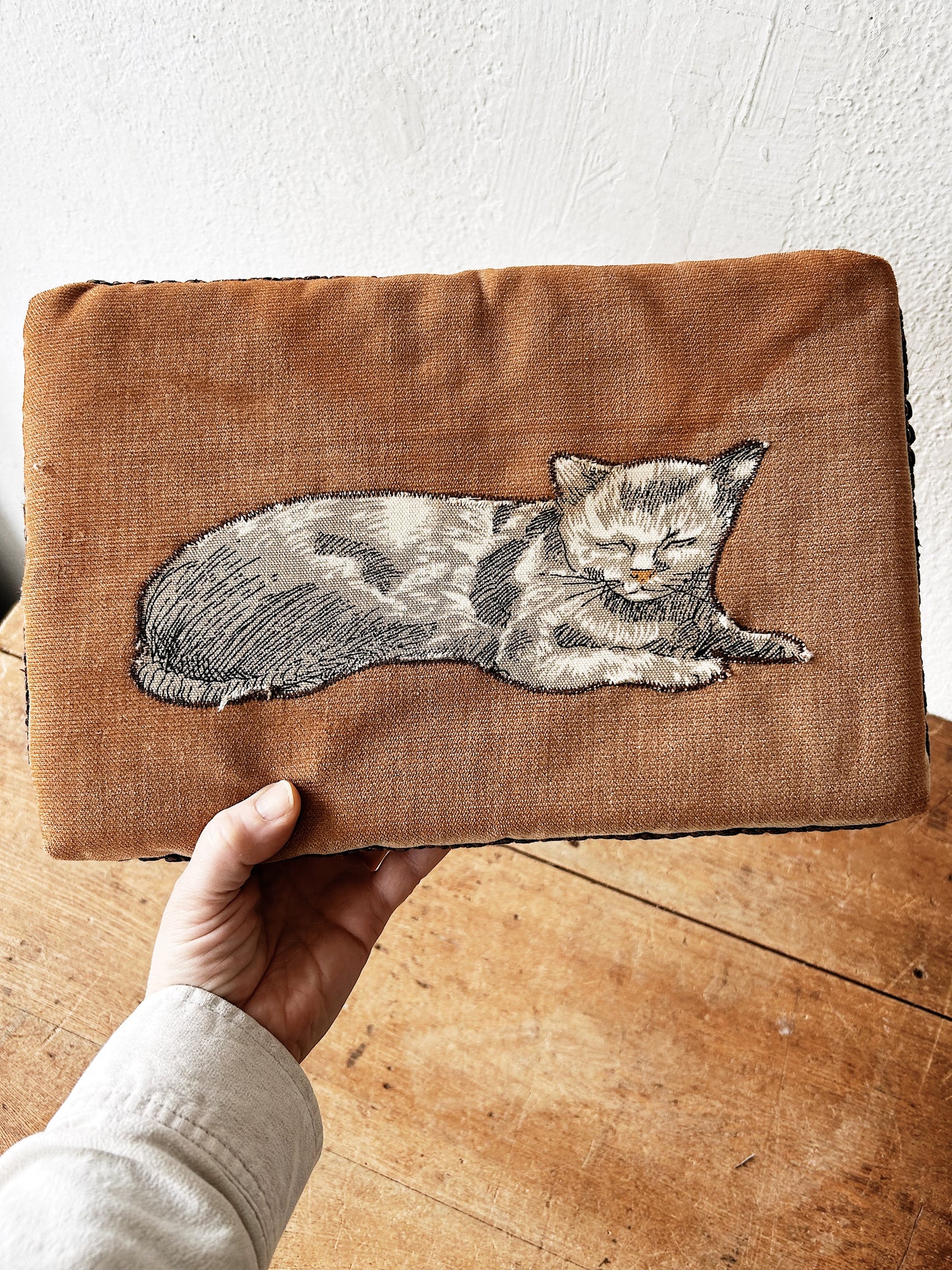 Antique Velvet Cushion
