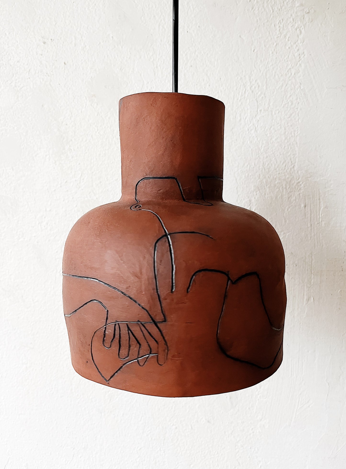 Rebecca Boraz Ceramic Pendant Lamp
