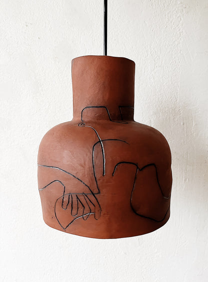 Rebecca Boraz Ceramic Pendant Lamp